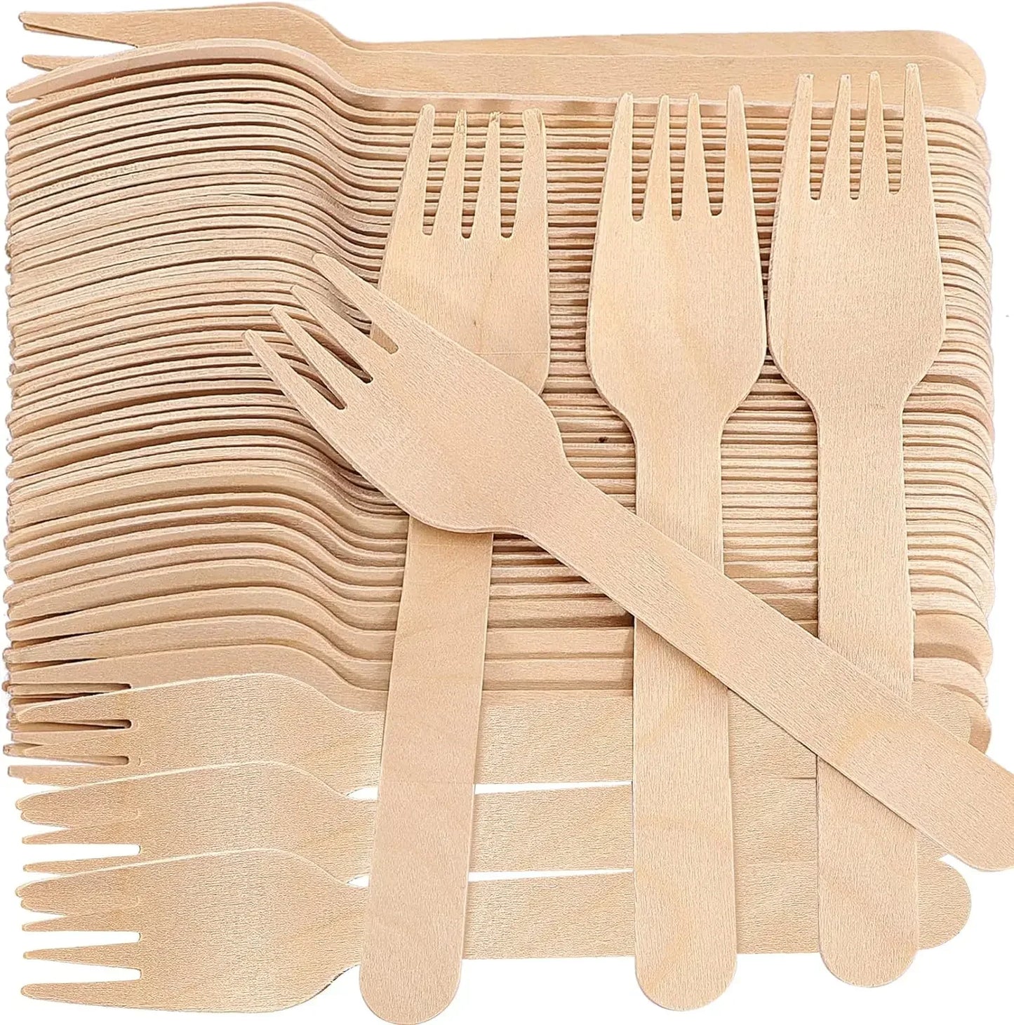 EcoParty Wooden Cutlery Set